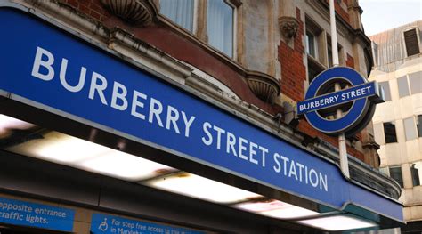 burberry street|burberry street tube station.